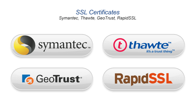Our available SSL providers